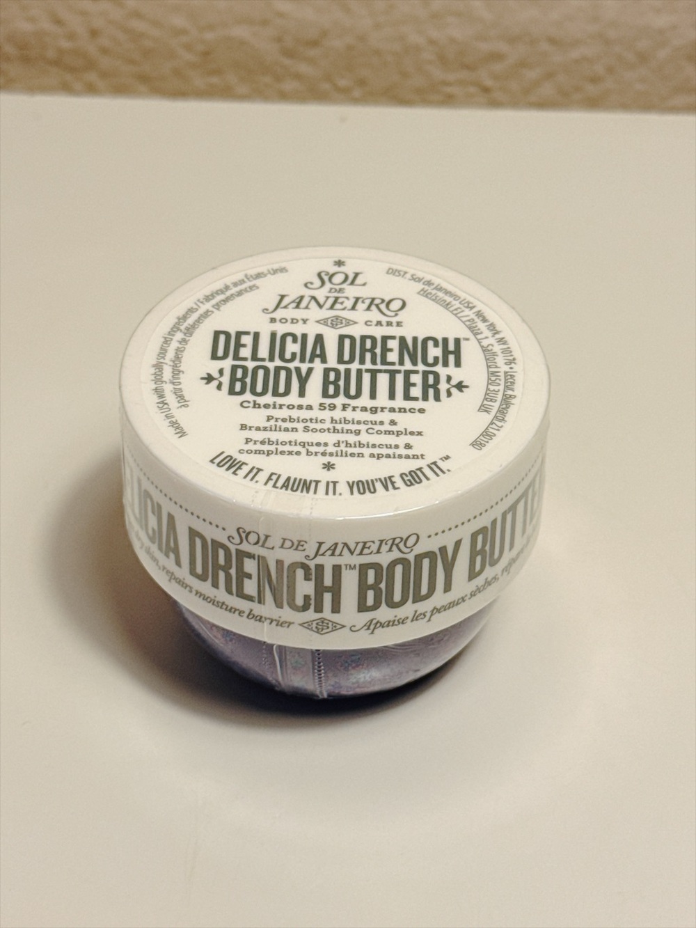 Sol de Janeiro Delicia Drench Body Butter Cheirosa 59 2.5 oz 75mL NEW SEALED